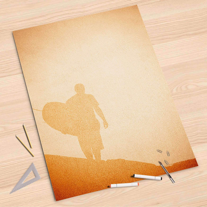 Folienbogen (80x120cm) - Surfer Silhouette - CR107441