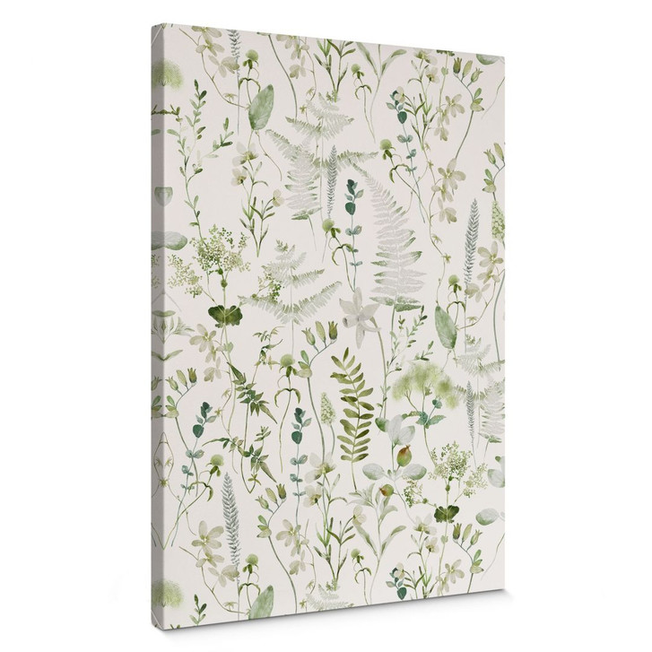 Leinwandbild Kräuter und Wildblumen - UN Designs - WA404941