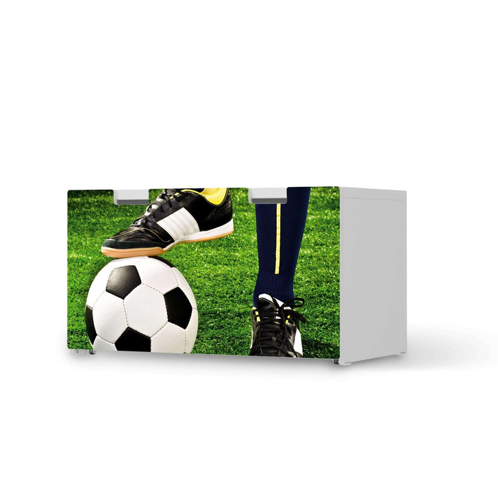 Möbelfolie IKEA Stuva / Malad Banktruhe - Fussballstar - CR117322