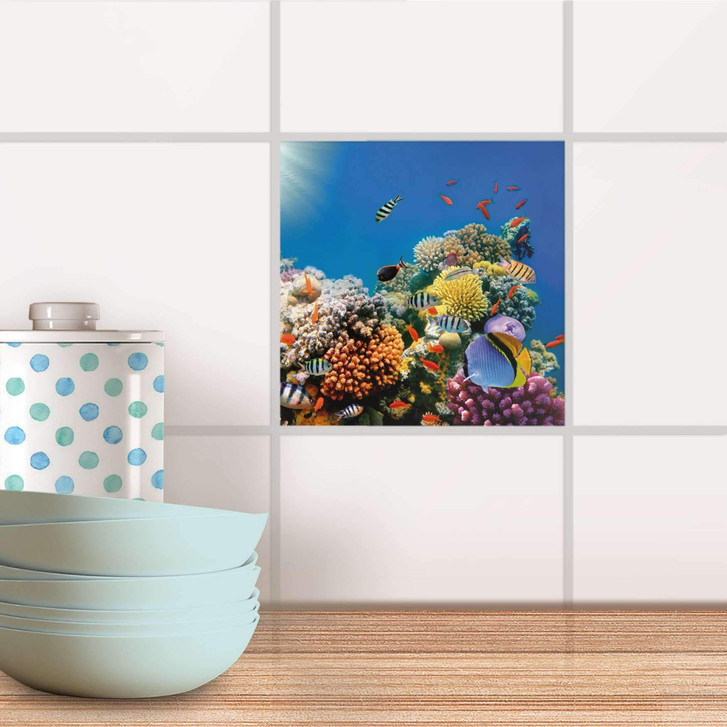 Fliesenaufkleber - Coral Reef - CR100916