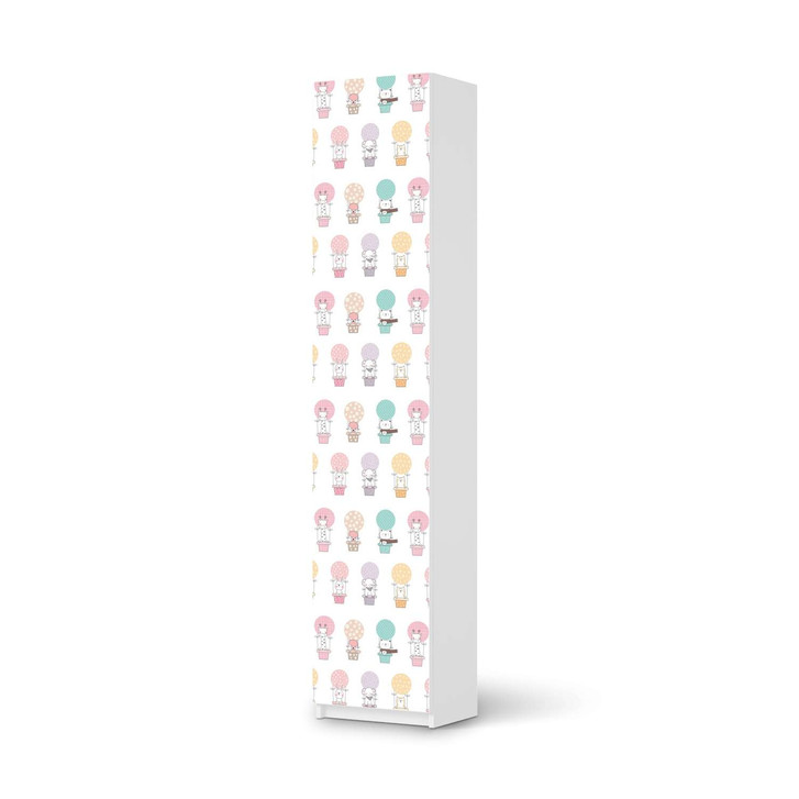 Klebefolie IKEA Pax Schrank 236cm Höhe - 1 Tür - Flying Animals - CR111749