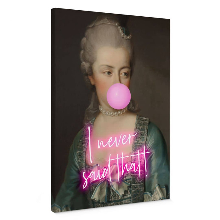 Leinwandbild Marie Antoinette: I never said that - Grace Digital Art - WA426282