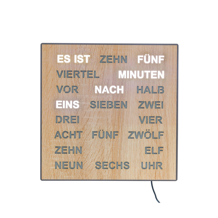 Tischuhr Kunststoffgehäuse - UG100409
