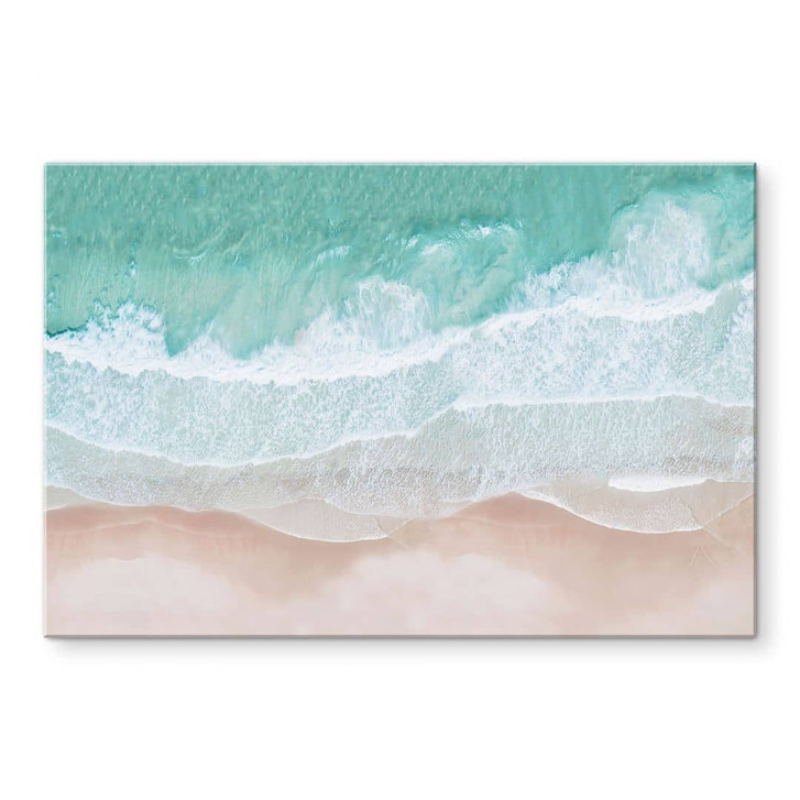Wandbild Sanfte Wellen am Strand - Sisi & Seb - Alu-Dibond - WA464728