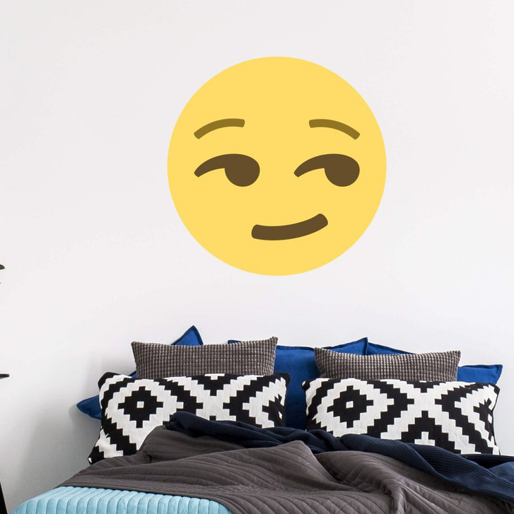 Wandtattoo Emoji Smirking Face - WA209349