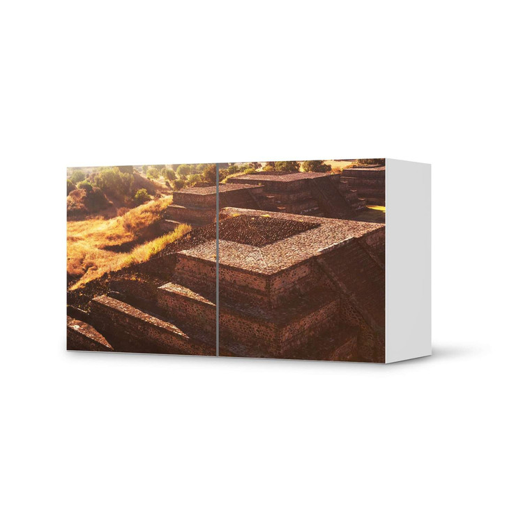 Folie IKEA Besta Regal 2 Türen (quer) - Teotihuacan - CR105404