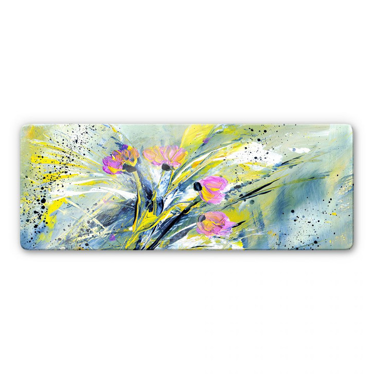 Glasbild Niksic - Flower Rock 'n' Roll - WA126181