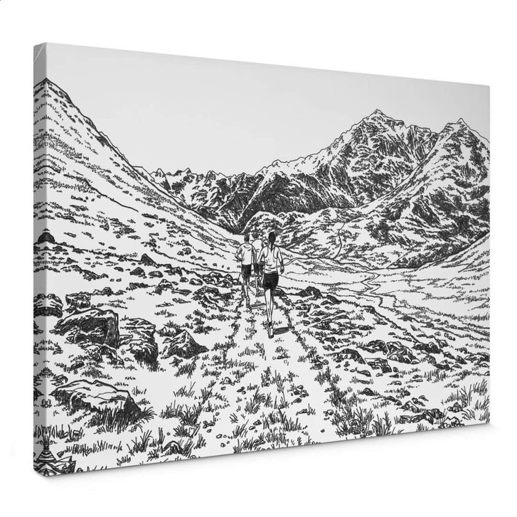 Leinwandbild Sparshott - Der Wanderweg - WA317275