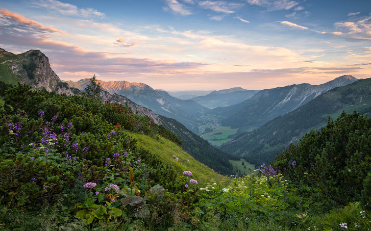 Digitaldrucktapete Naturpark Allgäuer Hochalpen - KOSHX9-059