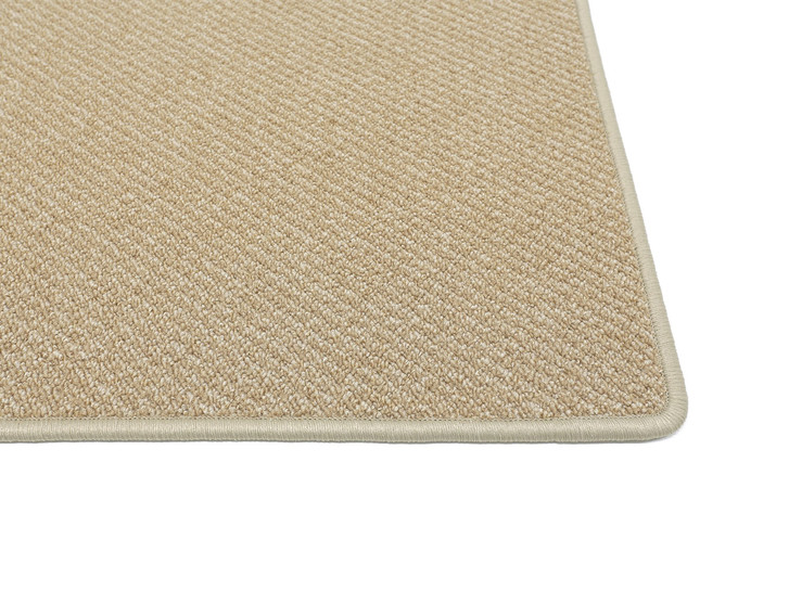 Bijou Loop Kettelteppich Rechteck Wunschmass in Sand - TS491156