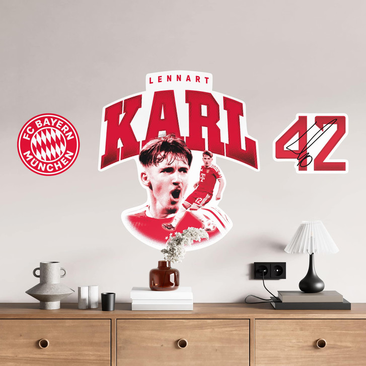 Wandsticker FCB - Lennart Karl 2026/27 - WA513413