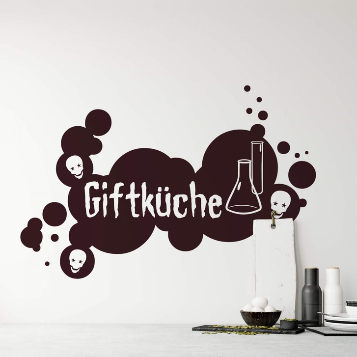 Wandtattoo Giftküche - WA210933