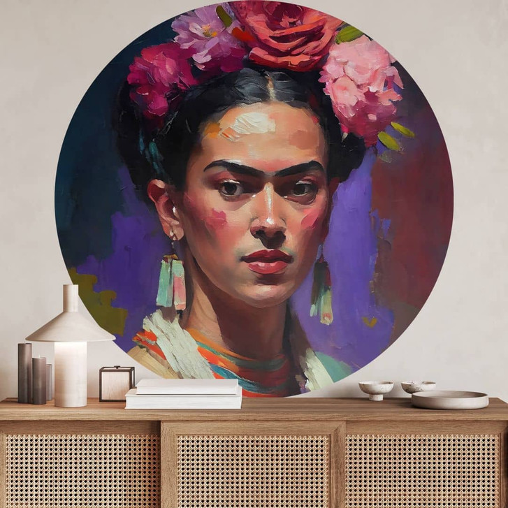 Wandtattoo Treechild - Portrait von Frida Kahlo - WA412879