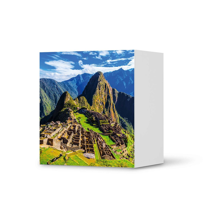 Klebefolie IKEA Besta Regal 1 Türe - Machu Picchu - CR109202