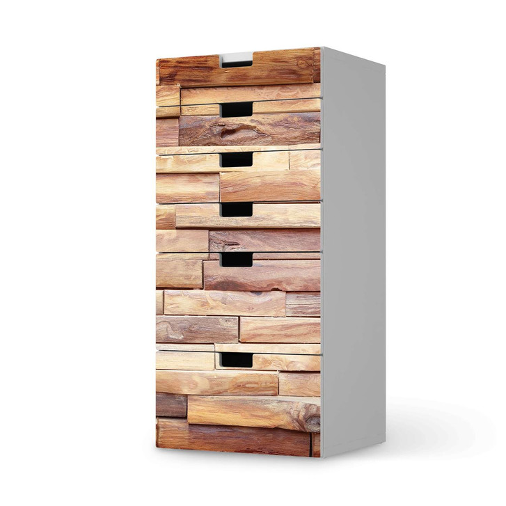Klebefolie IKEA Stuva / Malad Kommode - 6 Schubladen - Artwood - CR110408