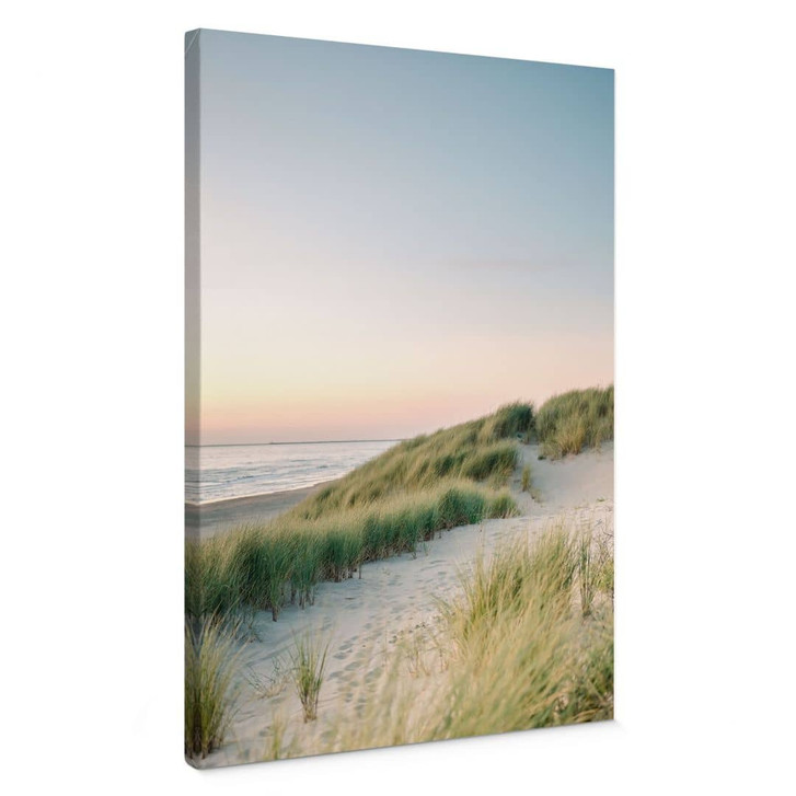 Leinwandbild Dünen an der holländischen Küste - Zwart - WA426228