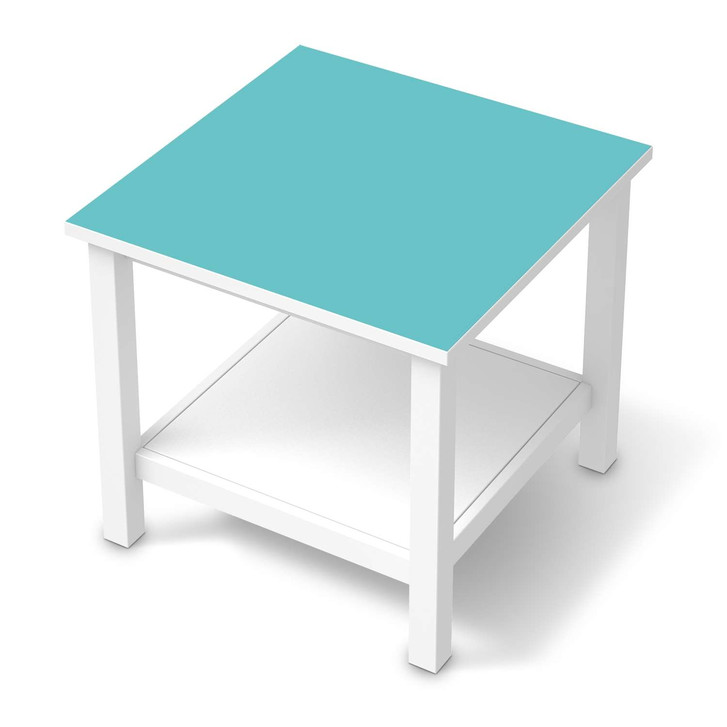 Möbel Klebefolie IKEA Hemnes Tisch 55x55cm - Türkisgrün Light - CR113633
