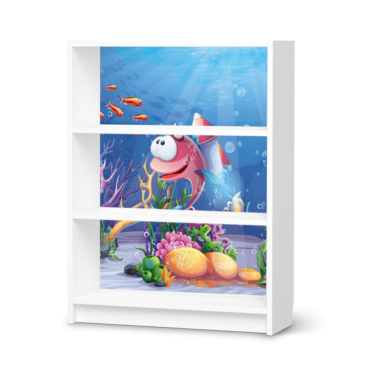 Möbelfolie IKEA Billy Regal 3 Fächer - Bubbles - CR114393