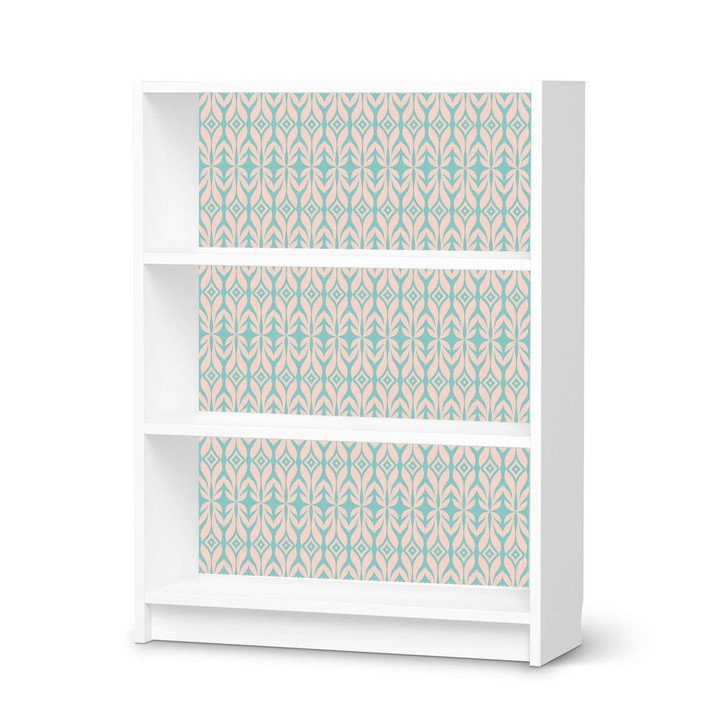 Möbelfolie IKEA Billy Regal 3 Fächer - Fleur - CR114405