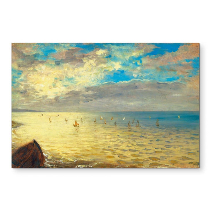 Wandbild Das Meer - Delacroix - Alu-Dibond - WA423160
