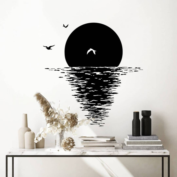 Wandtattoo Sonnenuntergang am Wasser - WA343466