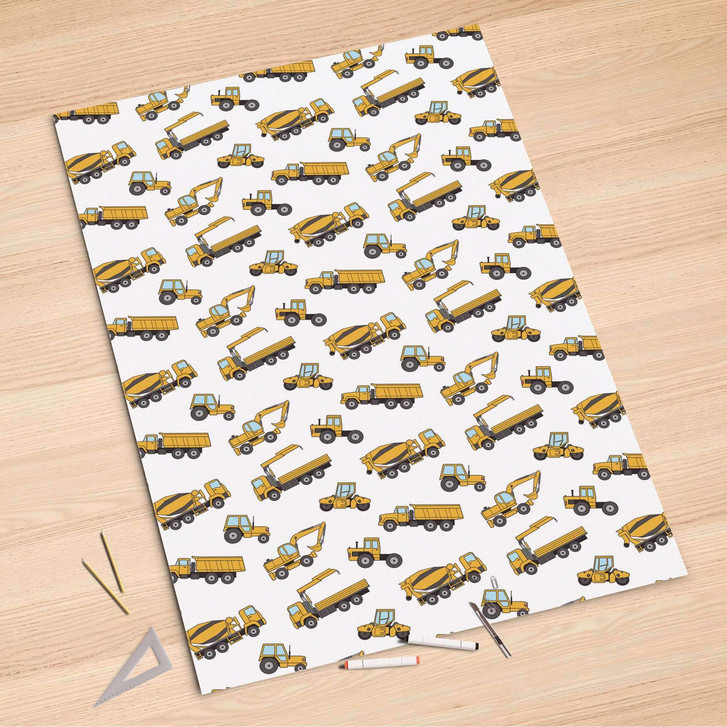 Folienbogen (100x150cm) - Working Cars - CR106315