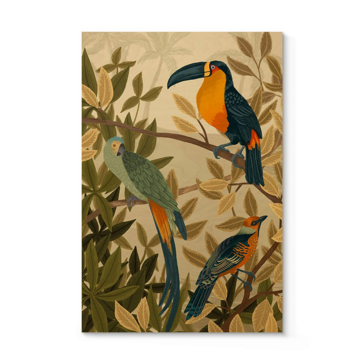 Holzbild Goed Blauw - Paradies - WA346303