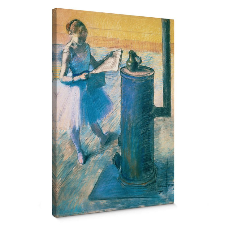 Leinwandbild Degas - Zeitunglesende Tänzerin - WA361623