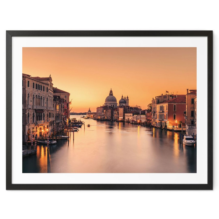 Poster Sonnenuntergang in Venedig - Zhang - WA427263