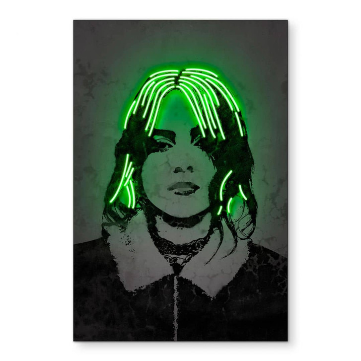 Wandbild Billi Eilish - Alu-Dibond - Mielu - WA464610