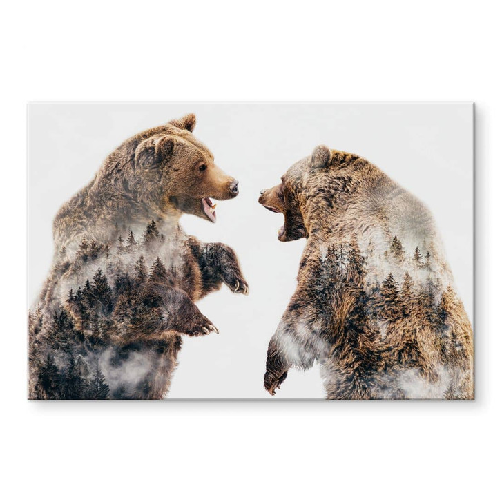 Acrylglasbild Angyalosi - Wilder Konflikt - WA319403