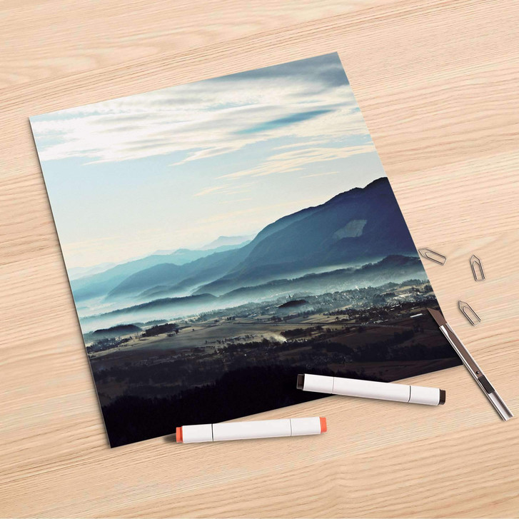 Folienbogen (30x30cm) - Fog Village - CR106827