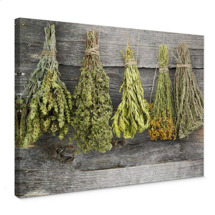 Leinwandbild Getrocknete Kräuter - WA363741