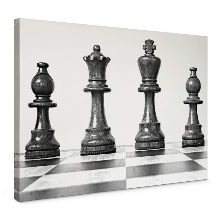 Leinwandbild Schach Symmetrie - WA373680