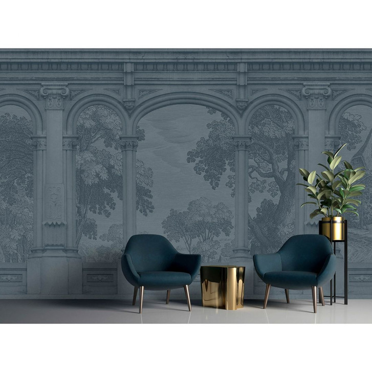 Livingwalls Fototapete Walls by Patel 3 Roma 4 blau - WA328040