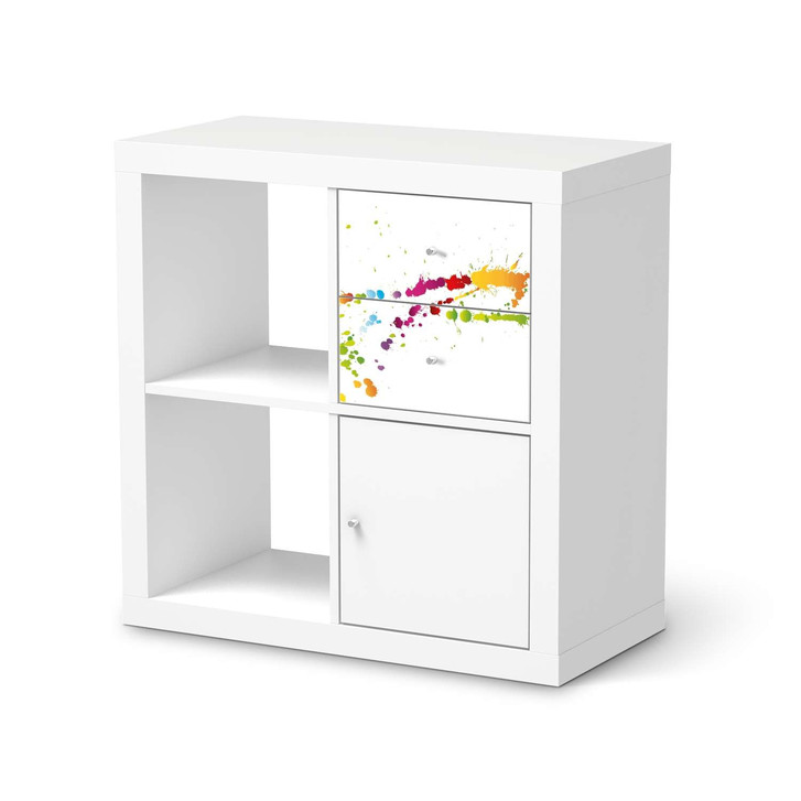 Möbelfolie IKEA Kallax Regal Schubladen - Splash 2 - CR115735