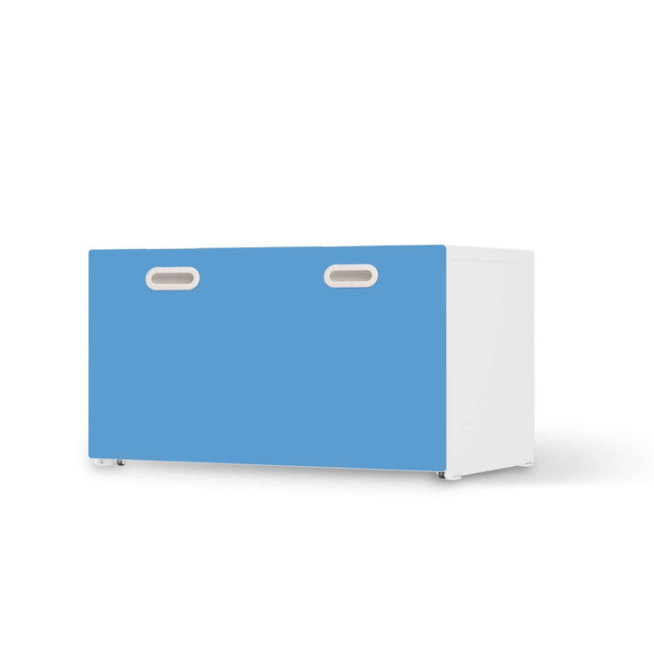 Möbelfolie IKEA Stuva / Fritids Bank mit Kasten - Blau Light - CR117664