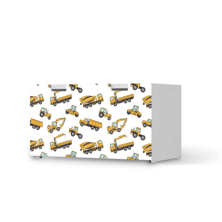 Möbelfolie IKEA Stuva / Malad Banktruhe - Working Cars - CR117410
