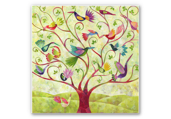 Wandbild Blanz - Exotische Vögel - WA191360