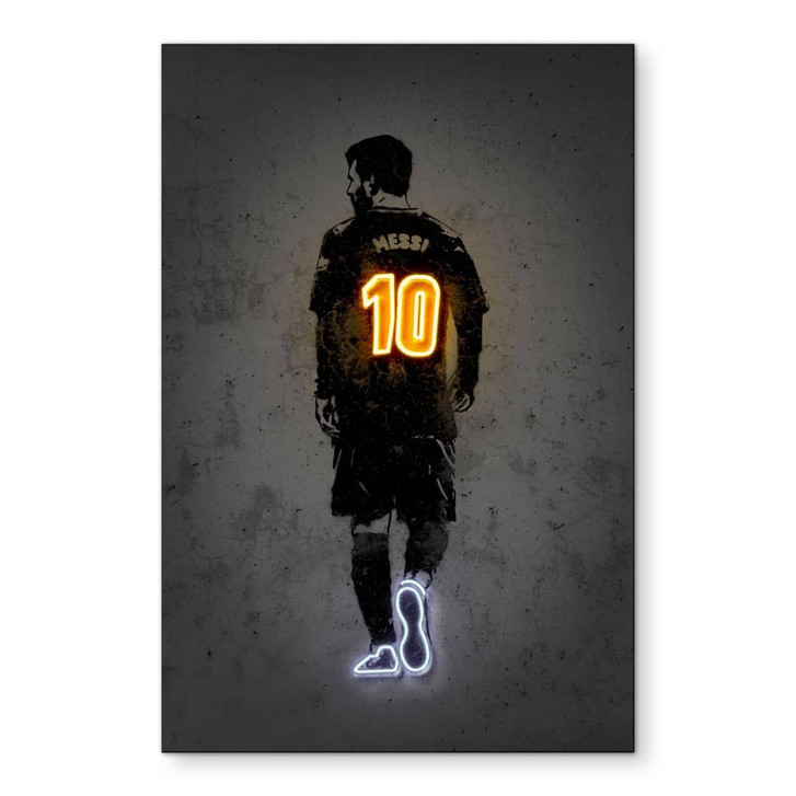 Wandbild Messi - Alu-Dibond - Mielu - WA464620