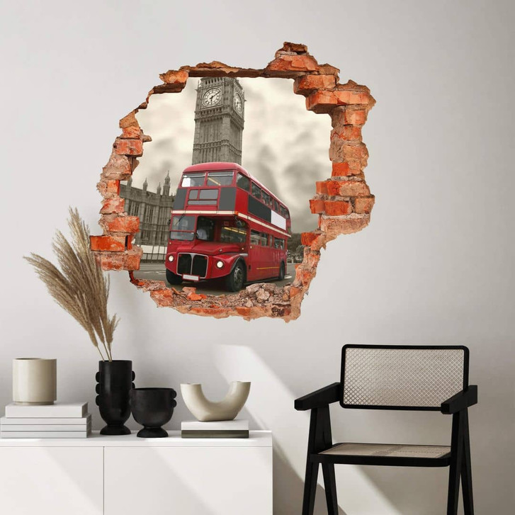 3D Wandtattoo Visit London - WA100614