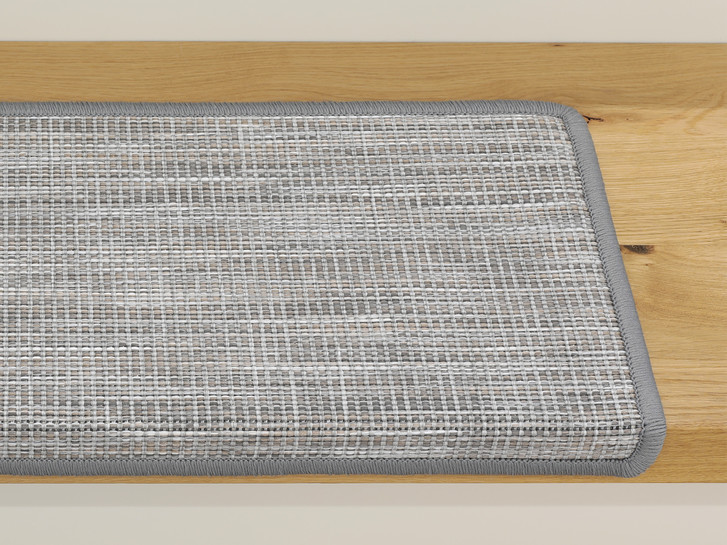 Dalia Stufenmatte Rechteckig Wunschmass in Silver - TS514444