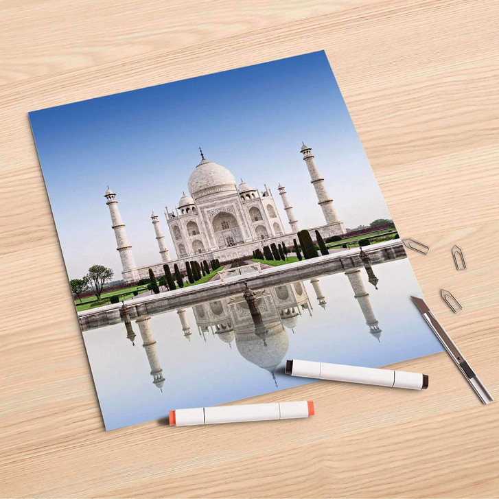 Folienbogen (30x30cm) - Taj Mahal - CR106960