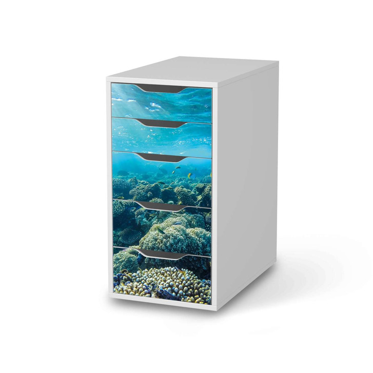 Klebefolie IKEA Alex 5 Schubladen - Underwater World - CR109130