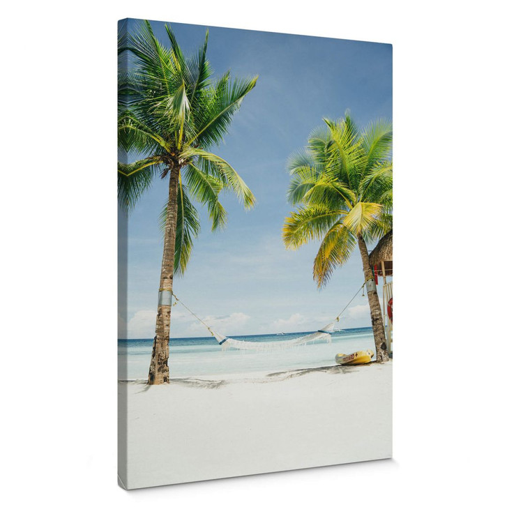 Leinwand - Hammock in Paradise - WA356427