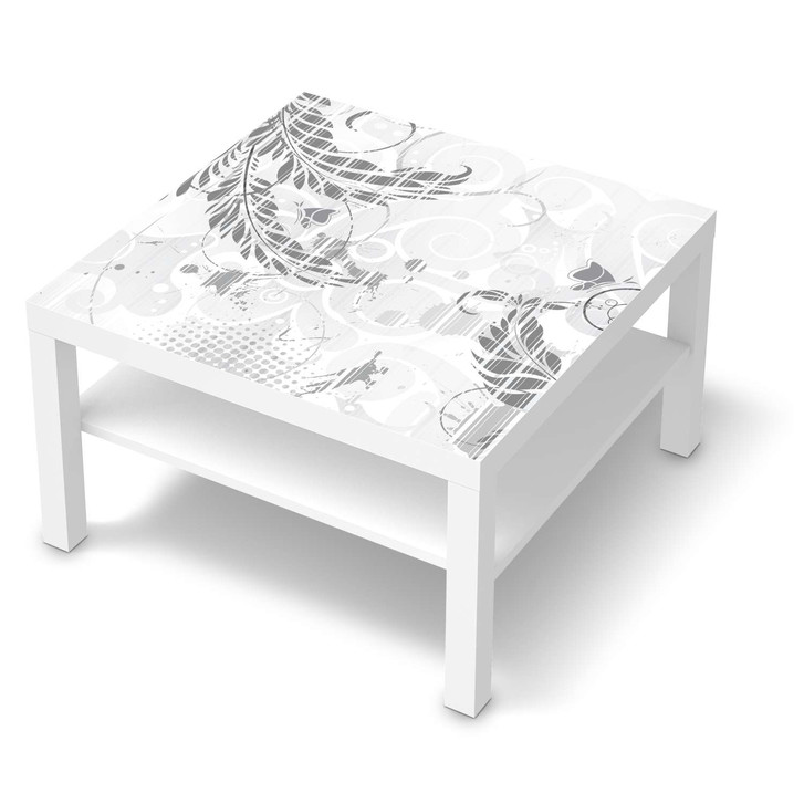 Möbelfolie IKEA Lack Tisch 78x78cm - Florals Plain 2 - CR118431