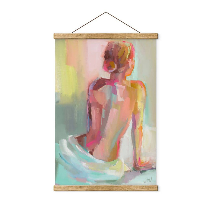 Stoffbild Abstrakter Rücken einer Frau - Westenhofer - WA417662