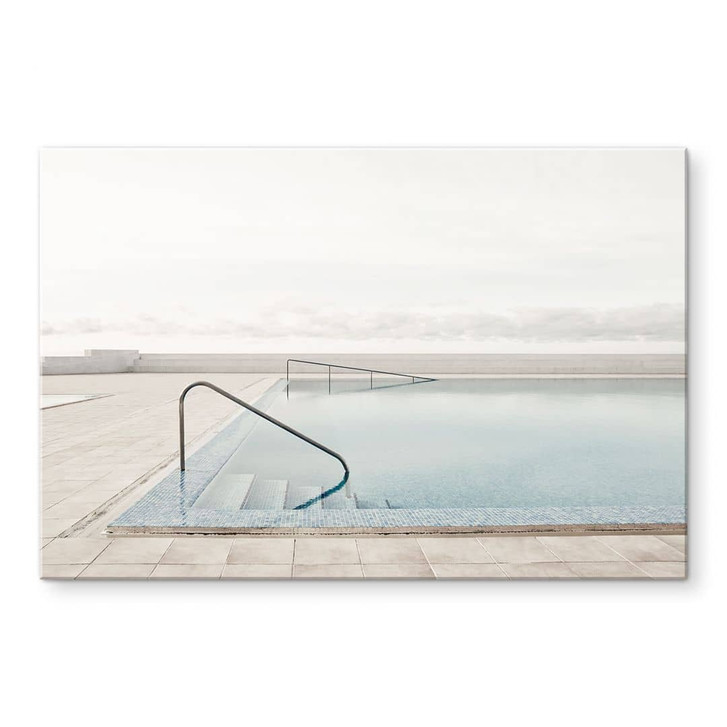 Acrylglasbild Infinity Pool mit Blick auf die Wolken - Steinkopff - WA478703