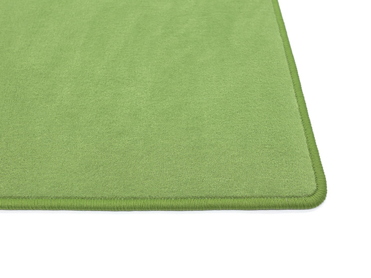 Bijou Uni Kurzflorteppich nach Mass in Grün - TS404692