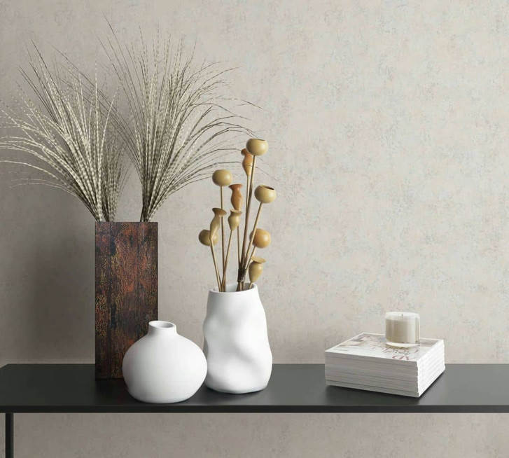 Vliestapete Beige Betonoptik für Wohnzimmer Schlafzimmer Büro marburg Tapete - WA508123